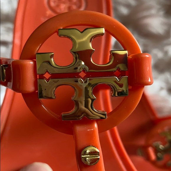 Tory Burch Mini Miller Jelly in Coral - Picture 4 of 7